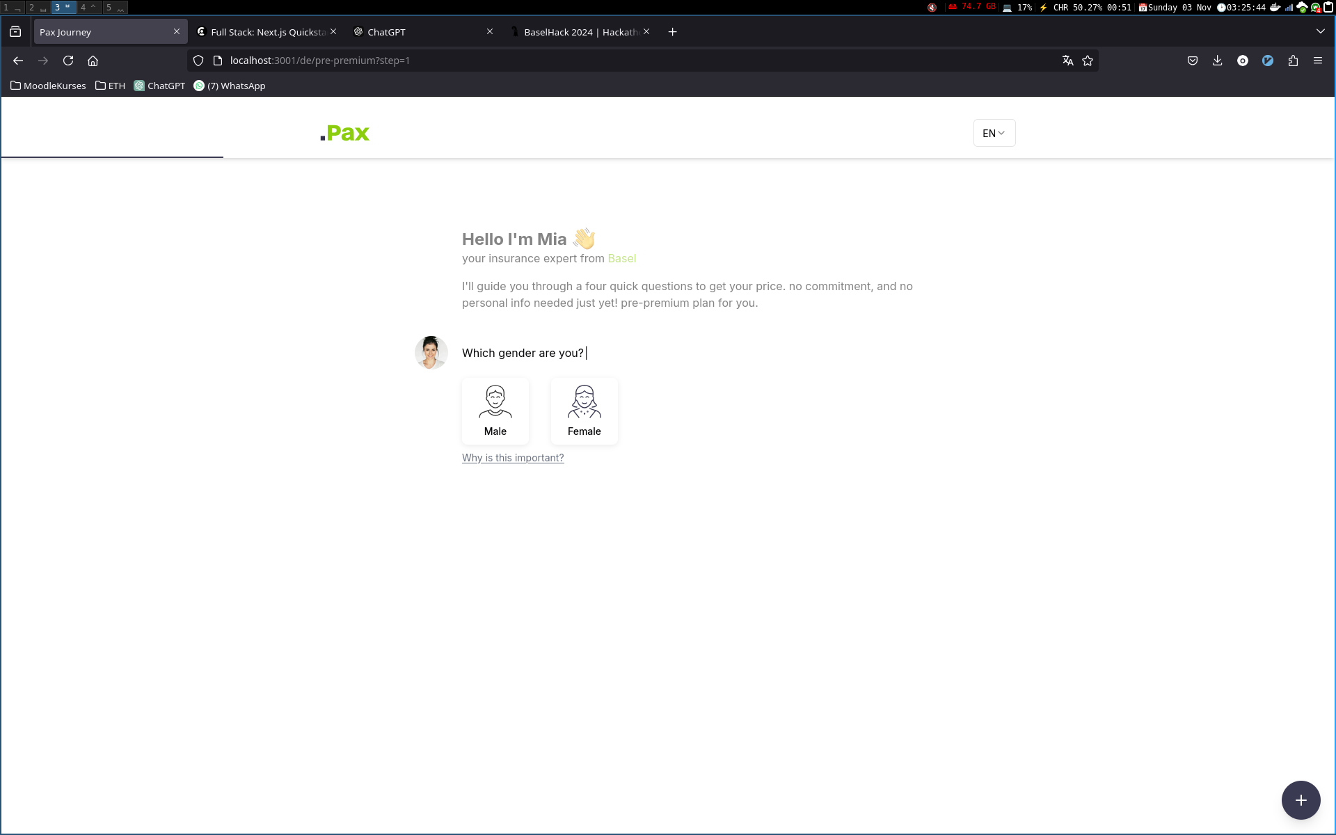 Landing Page